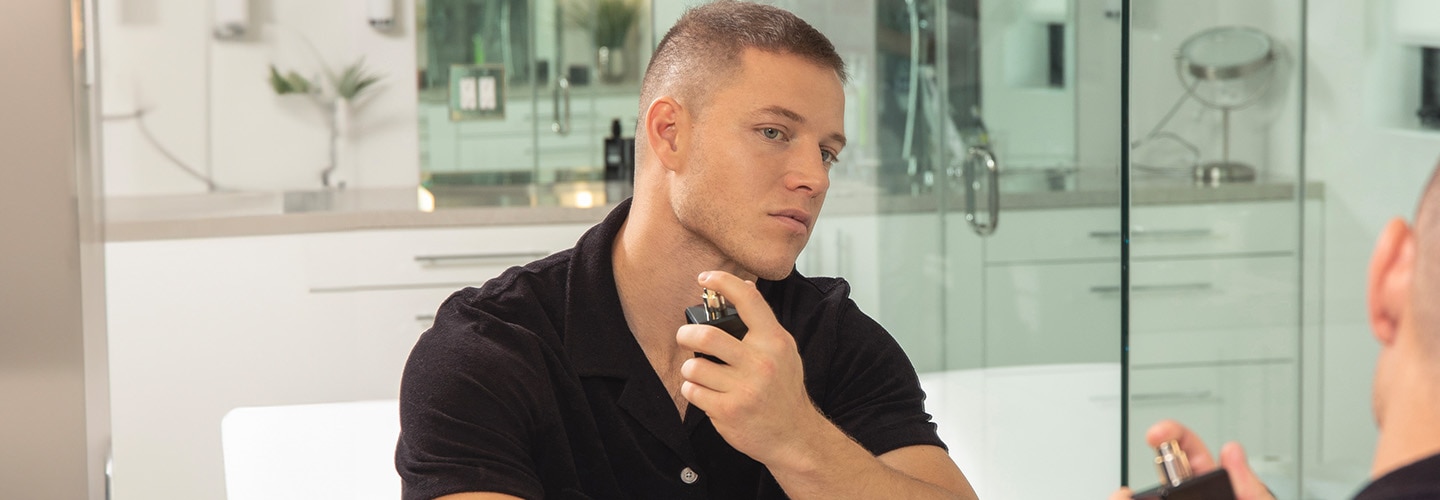 Christian McCaffrey’s Favourite Scents. Shop Now.